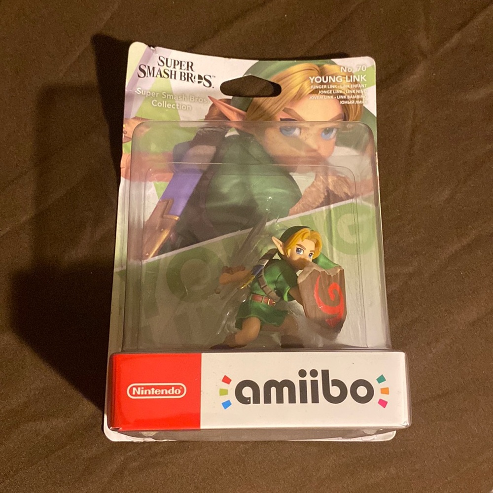 NEW Young Link Super Smash Bros Amiibo.